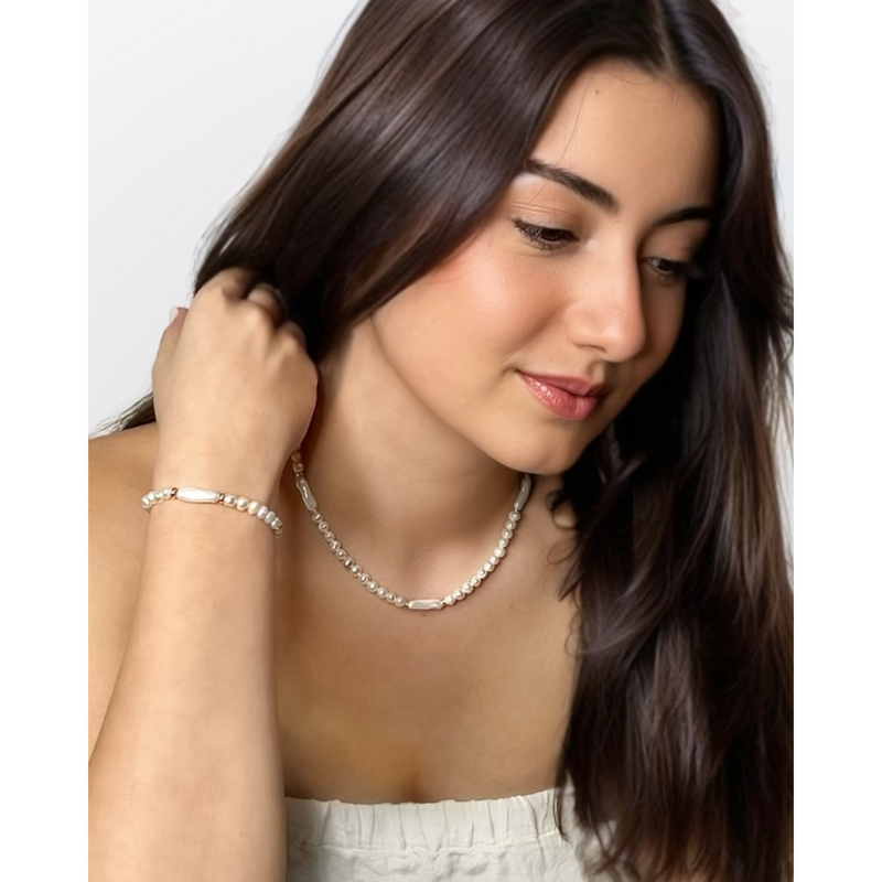 Eva Freshwater Pearl Bracelet