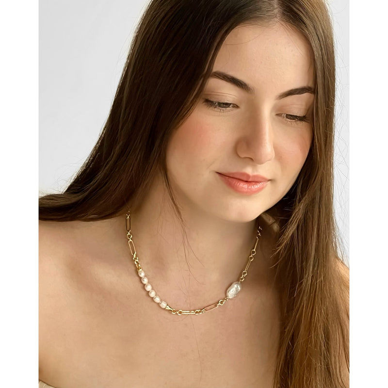 Emily Freshwater Pearl Necklace