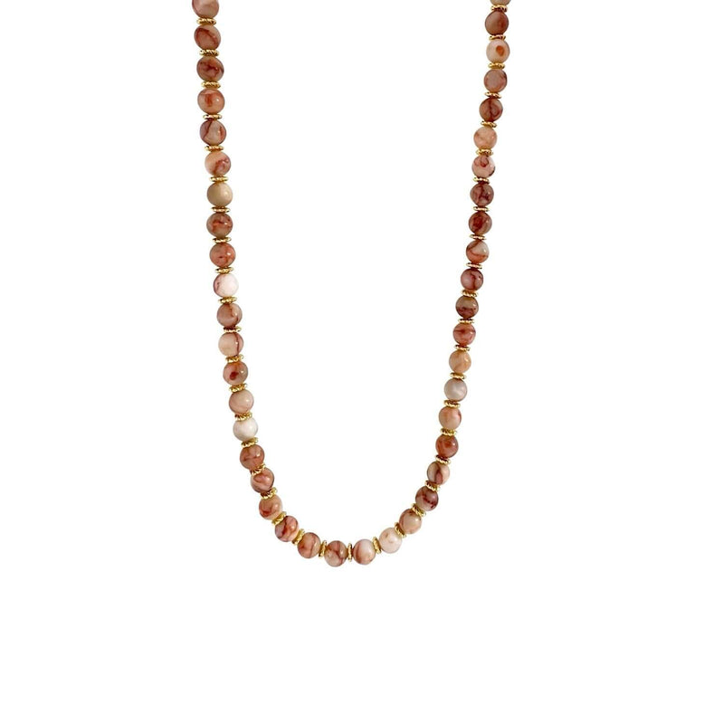 Natalija Jasper Gemstone Necklace - CVLCHA